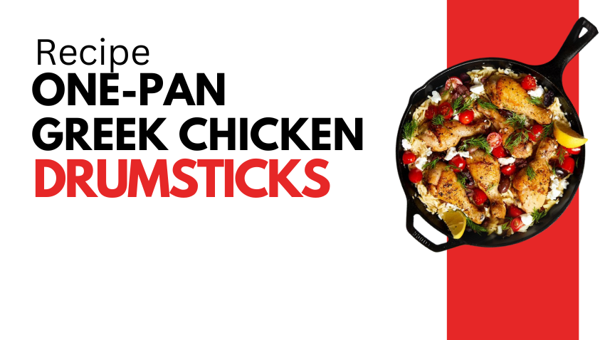 One-Pan Greek Chicken Drumsticks